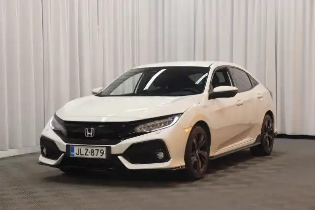 Valkoinen Viistoperä, Honda Civic – JLZ-879