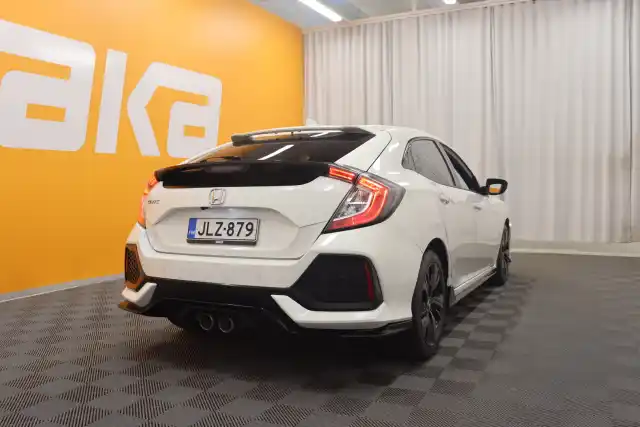 Valkoinen Viistoperä, Honda Civic – JLZ-879