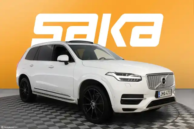 Valkoinen Maastoauto, Volvo XC90 – JMA-470