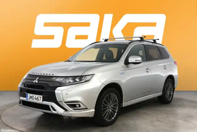 Harmaa Farmari, Mitsubishi Outlander PHEV – JMO-467