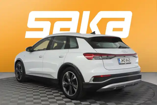 Valkoinen Maastoauto, Audi Q4 e-tron – JMZ-843