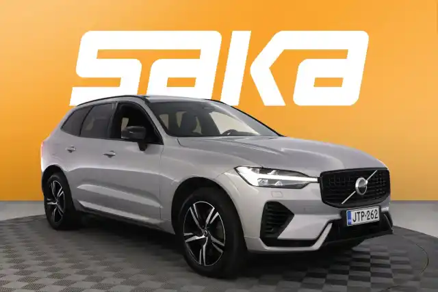 Harmaa Maastoauto, Volvo XC60 – JTP-262