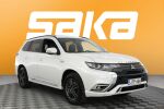 Valkoinen Maastoauto, Mitsubishi OUTLANDER PHEV – JTP-466, kuva 1