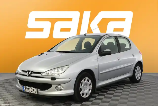 Harmaa Viistoperä, Peugeot 206 – KKG-681