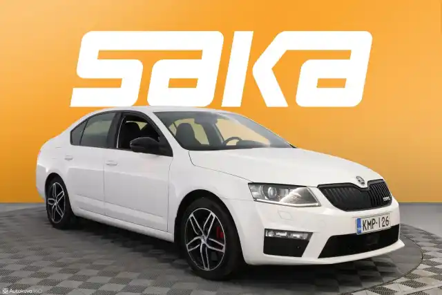 Valkoinen Sedan, Skoda Octavia – KMP-126