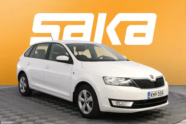Valkoinen Viistoperä, Skoda Rapid – KMV-359