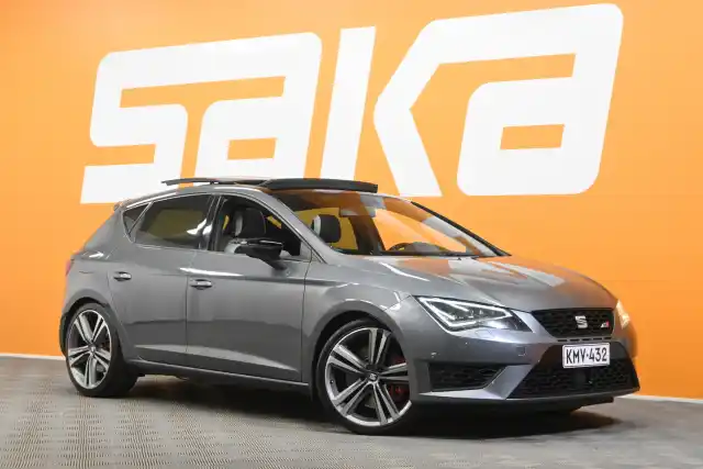 Harmaa Viistoperä, Seat Leon – KMV-432