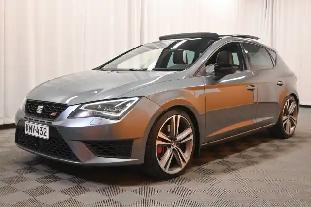 Harmaa Viistoperä, Seat Leon – KMV-432