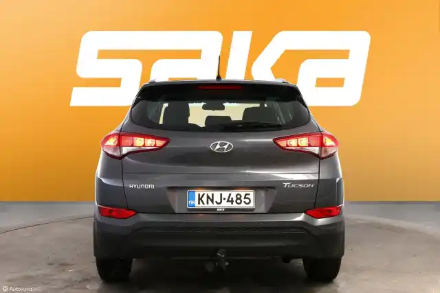 Harmaa Maastoauto, Hyundai Tucson – KNJ-485