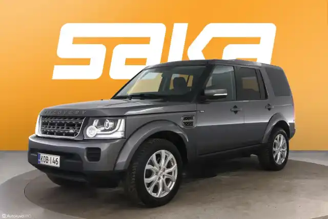 Harmaa Maastoauto, Land Rover Discovery – KOB-146