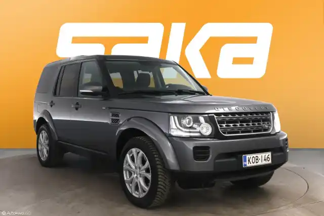 Harmaa Maastoauto, Land Rover Discovery – KOB-146