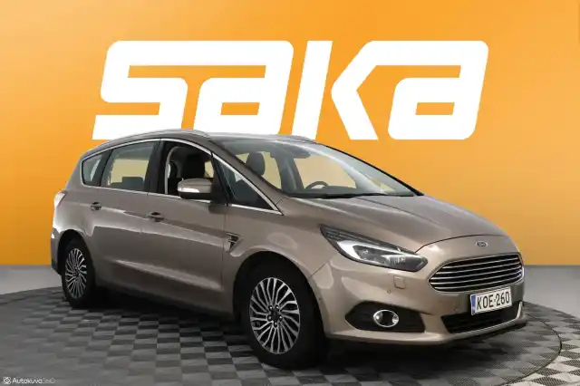 Harmaa Tila-auto, Ford S-Max – KOE-260