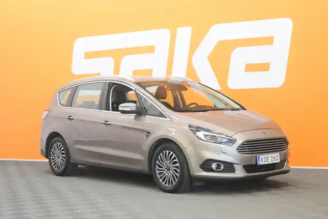 Harmaa Tila-auto, Ford S-Max – KOE-260