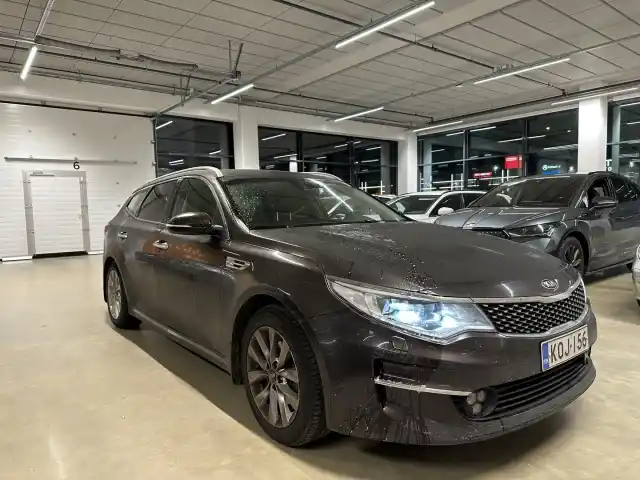 Ruskea (beige) Farmari, Kia Optima – KOJ-156