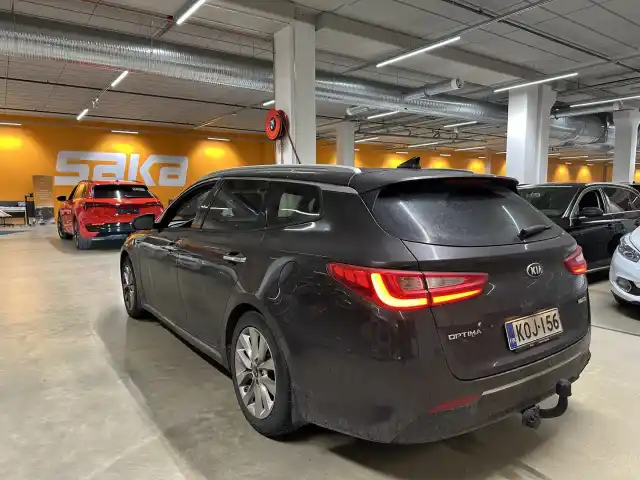 Ruskea (beige) Farmari, Kia Optima – KOJ-156