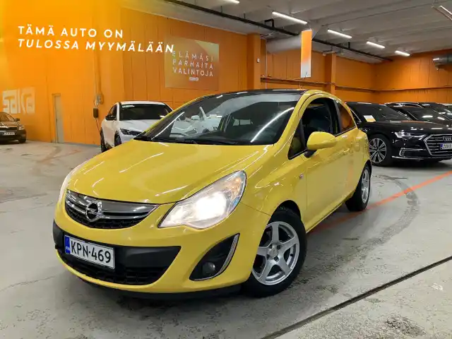 Keltainen Viistoperä, Opel Corsa – KPN-469