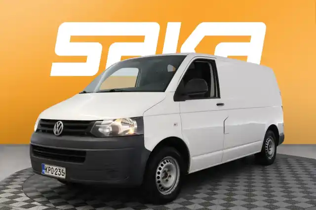 Valkoinen Pakettiauto, Volkswagen Transporter – KPO-235