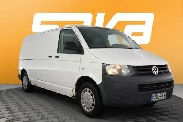 Valkoinen Pakettiauto, Volkswagen Transporter – KRE-972