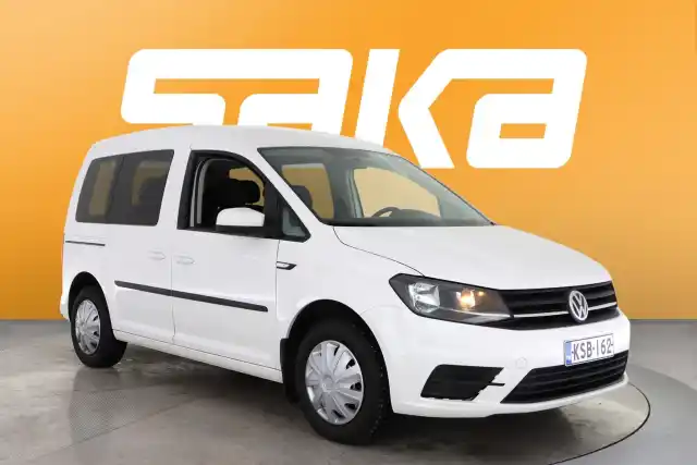 Valkoinen Tila-auto, Volkswagen Caddy – KSB-162