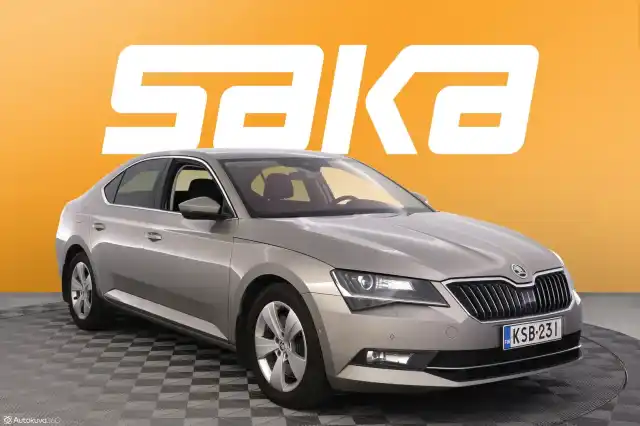 Ruskea (beige) Sedan, Skoda Superb – KSB-231