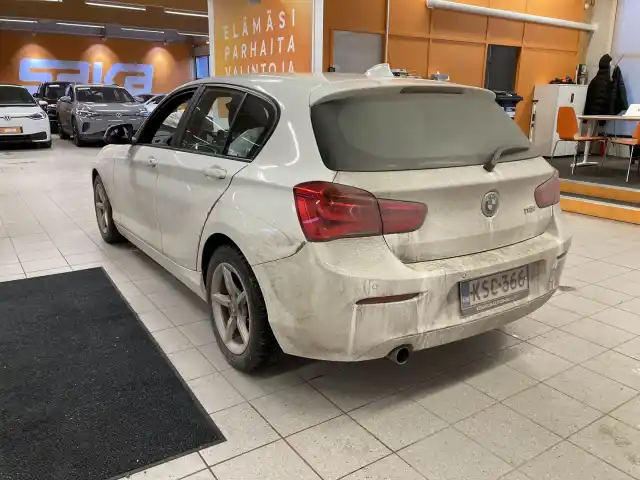 Valkoinen Viistoperä, BMW 118 – KSC-366