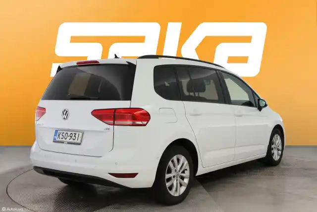 Valkoinen Tila-auto, Volkswagen Touran – KSO-931
