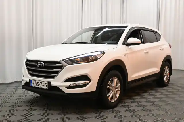 Valkoinen Maastoauto, Hyundai Tucson – KSS-746