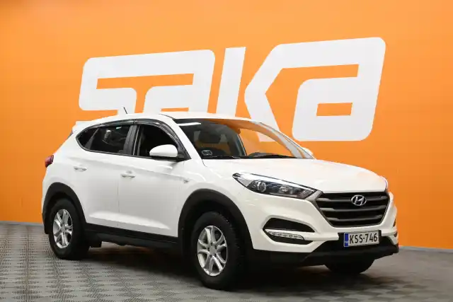 Valkoinen Maastoauto, Hyundai Tucson – KSS-746