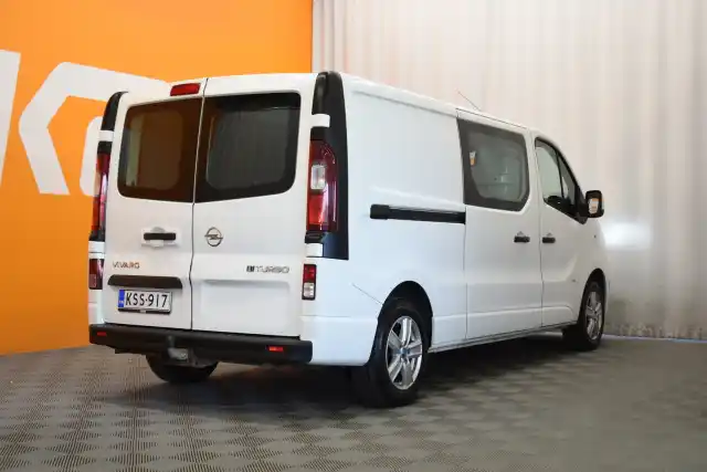 Valkoinen Pakettiauto, Opel Vivaro – KSS-917