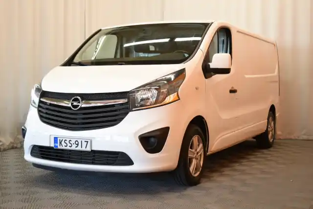 Valkoinen Pakettiauto, Opel Vivaro – KSS-917