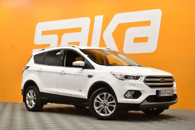 Valkoinen Maastoauto, Ford Kuga – KSV-442