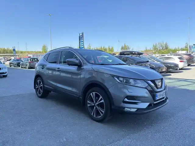 Harmaa Maastoauto, Nissan Qashqai – KSV-637