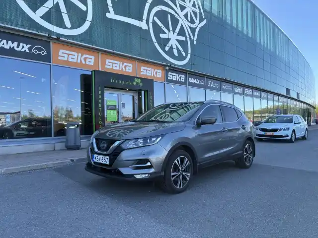 Harmaa Maastoauto, Nissan Qashqai – KSV-637