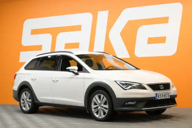 Valkoinen Farmari, Seat Leon X-Perience – KSV-873