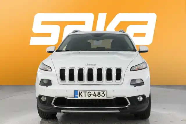 Valkoinen Maastoauto, Jeep Cherokee – KTG-483