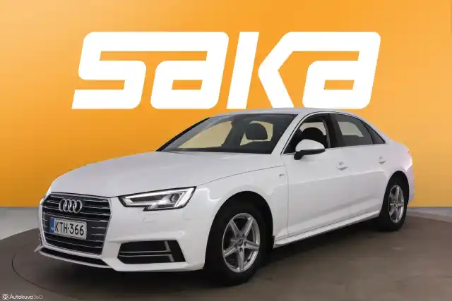 Valkoinen Sedan, Audi A4 – KTH-366