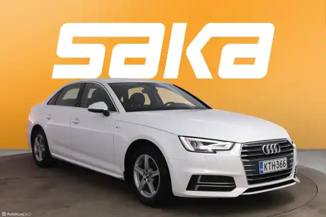 Valkoinen Sedan, Audi A4 – KTH-366