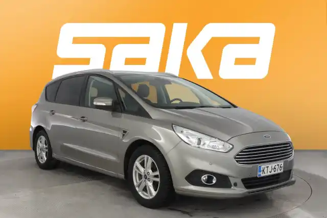 Harmaa Tila-auto, Ford S-Max – KTJ-676