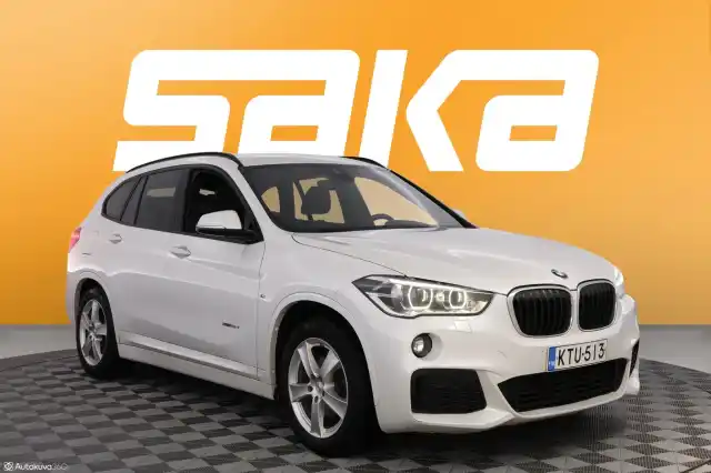 Valkoinen Maastoauto, BMW X1 – KTU-513