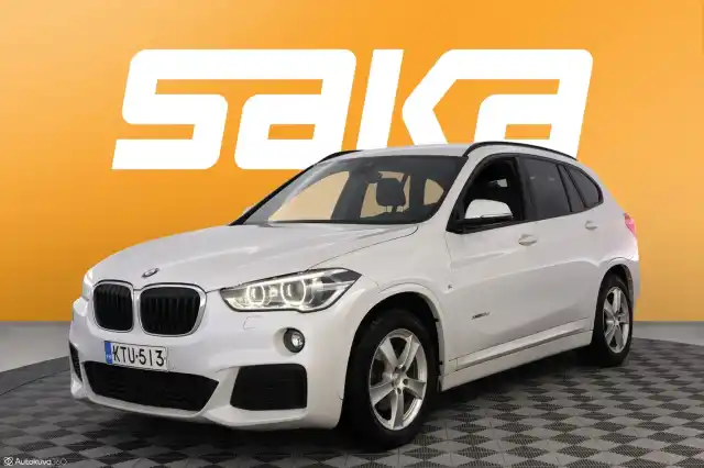 Valkoinen Maastoauto, BMW X1 – KTU-513