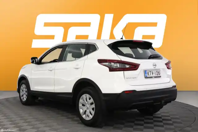 Valkoinen Maastoauto, Nissan Qashqai – KTV-126
