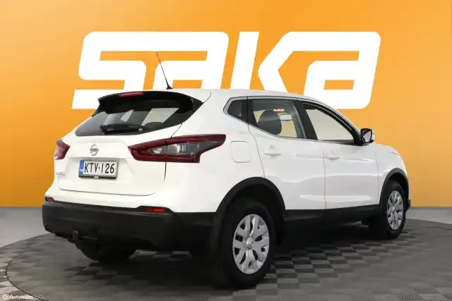 Valkoinen Maastoauto, Nissan Qashqai – KTV-126
