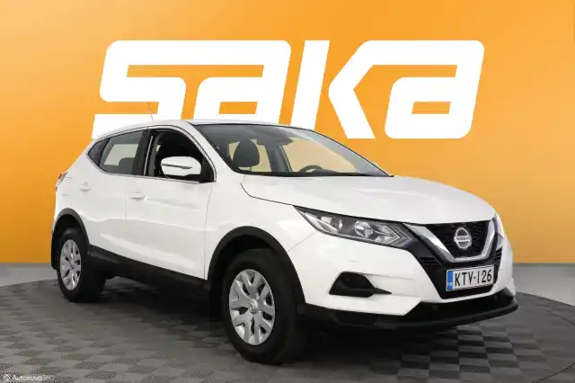 Valkoinen Maastoauto, Nissan Qashqai – KTV-126