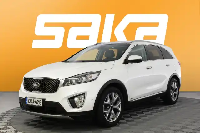 Valkoinen Maastoauto, Kia Sorento – KUJ-428