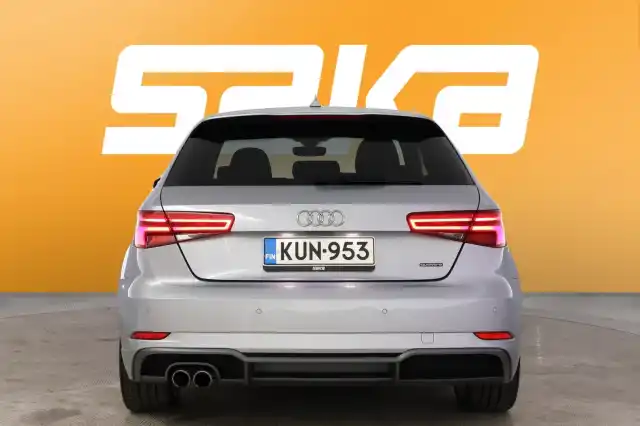Harmaa Viistoperä, Audi A3 – KUN-953