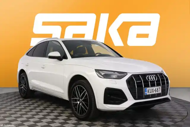 Valkoinen Maastoauto, Audi Q5 – KUX-687