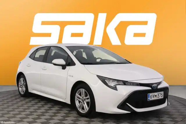 Valkoinen Viistoperä, Toyota Corolla – KVM-375