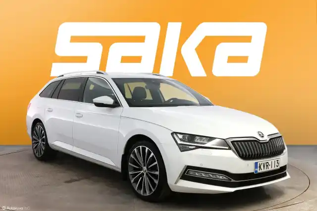 Valkoinen Farmari, Skoda Superb – KVR-113