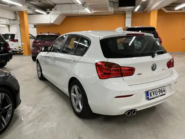 Valkoinen Viistoperä, BMW 120 – KVU-964