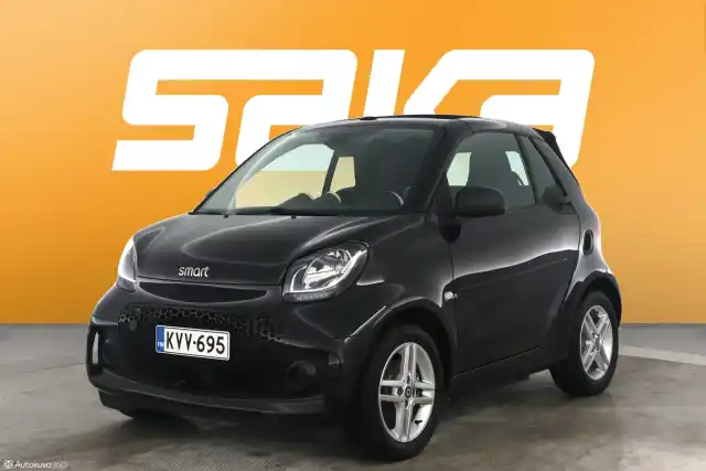 Musta Avoauto, smart fortwo – KVV-695